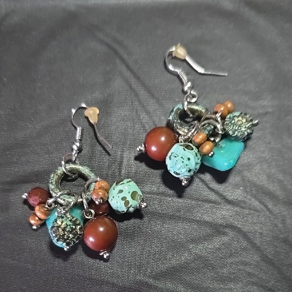 Bohemian Multicolor Dangle Earrings